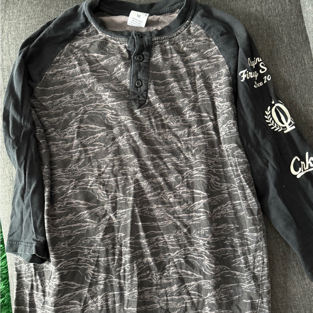 Crook 3 quarter sleeve button shirt